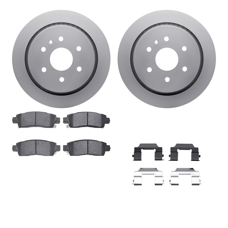 Dynamite Friction 4612-46013 Disc Brake Kit - Rear