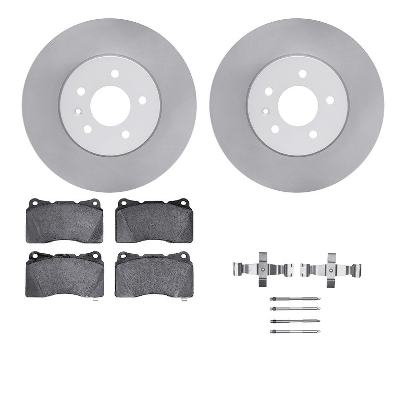Dynamite Friction 4612-46014 Disc Brake Kit - Front