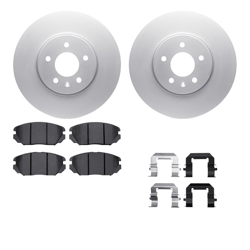 Dynamite Friction 4612-46019 Disc Brake Kit - Front