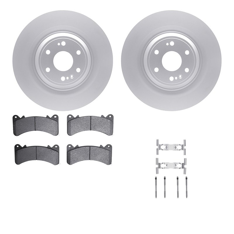 Dynamite Friction 4612-47014 Disc Brake Kit - Front