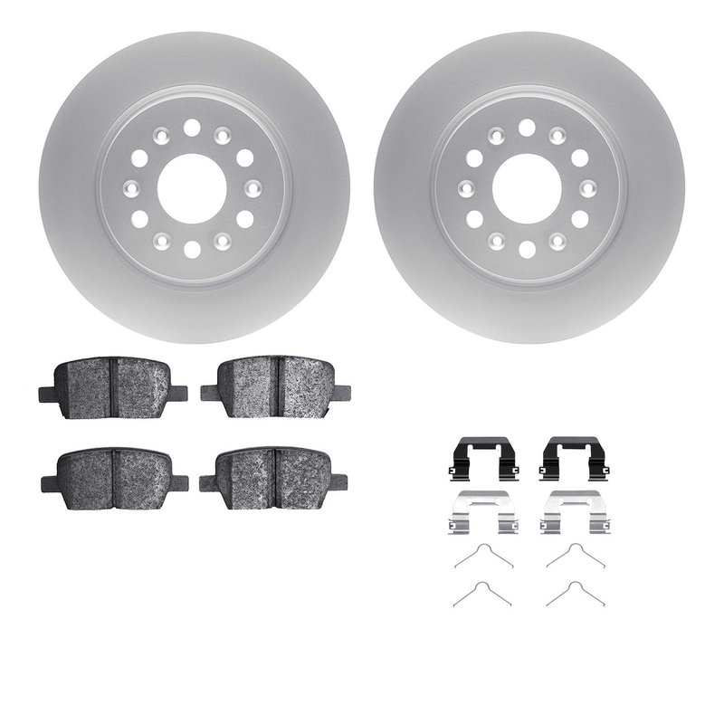 Dynamite Friction 4612-48000 Disc Brake Kit - Rear