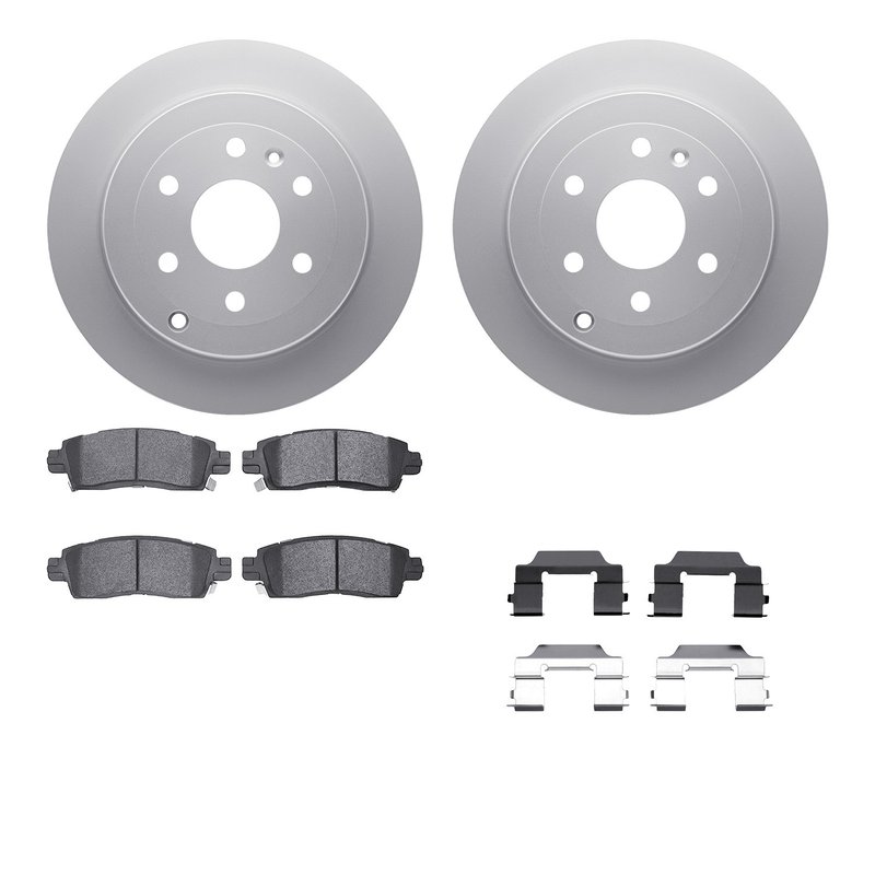 Dynamite Friction 4612-48006 Disc Brake Kit - Rear