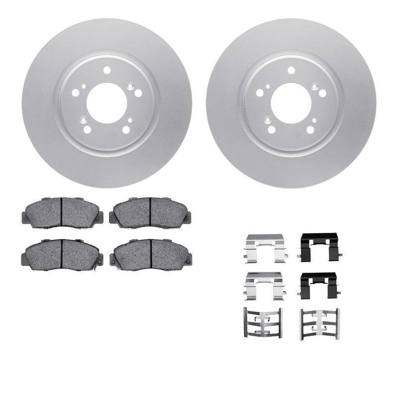 Dynamite Friction 4612-58002 Disc Brake Kit - Front