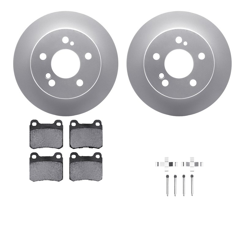 Dynamite Friction 4612-63009 Disc Brake Kit - Rear