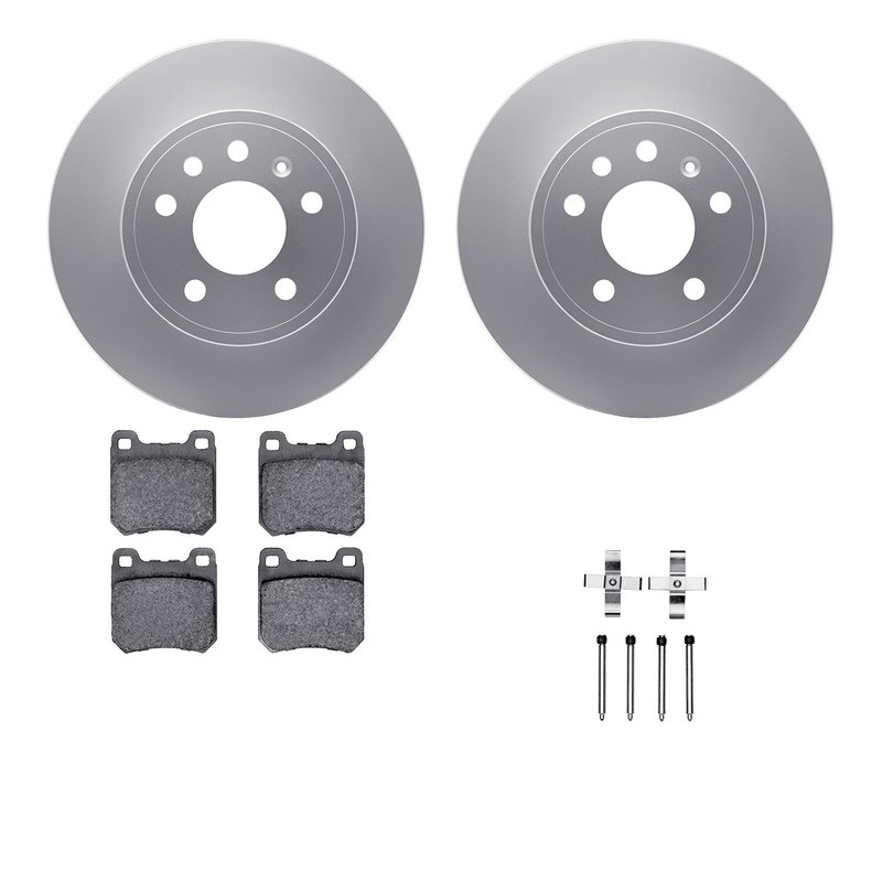 Dynamic Friction 4612-65000 Disc Brake Kit - Rear