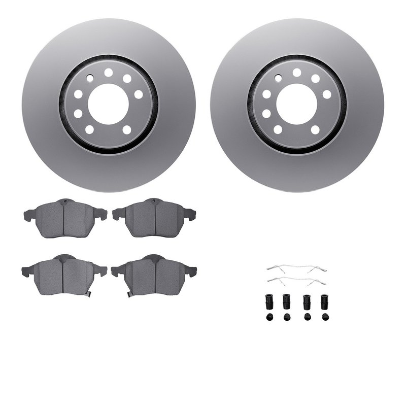 Dynamite Friction 4612-65003 Disc Brake Kit - Front