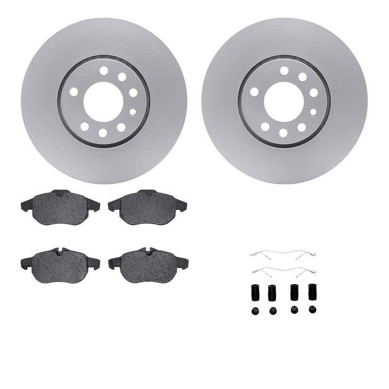 Dynamite Friction 4612-65008 Disc Brake Kit - Front