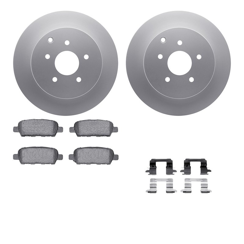 Dynamite Friction 4612-67011 Disc Brake Kit - Rear