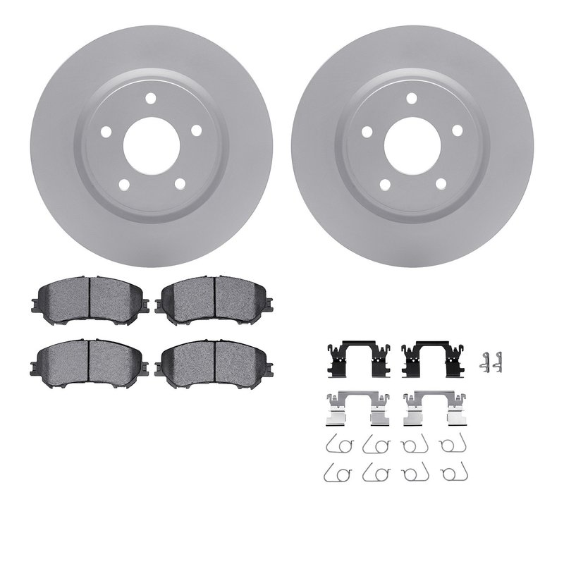 Dynamite Friction 4612-67014 Disc Brake Kit - Front