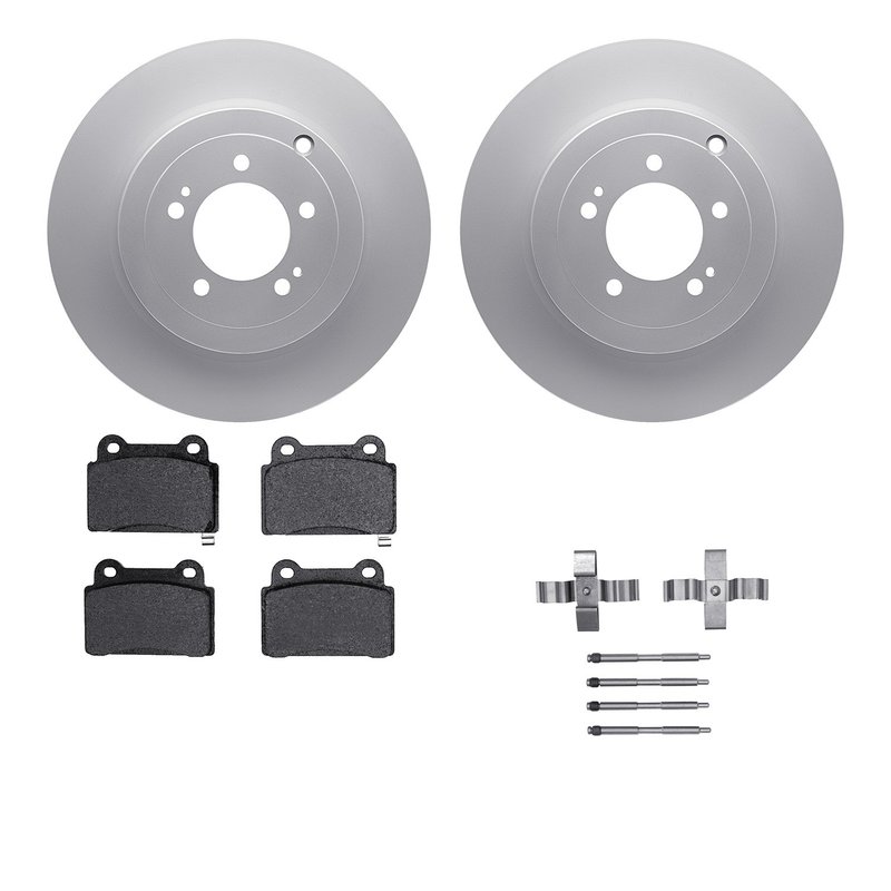 Dynamite Friction 4612-72002 Disc Brake Kit - Rear