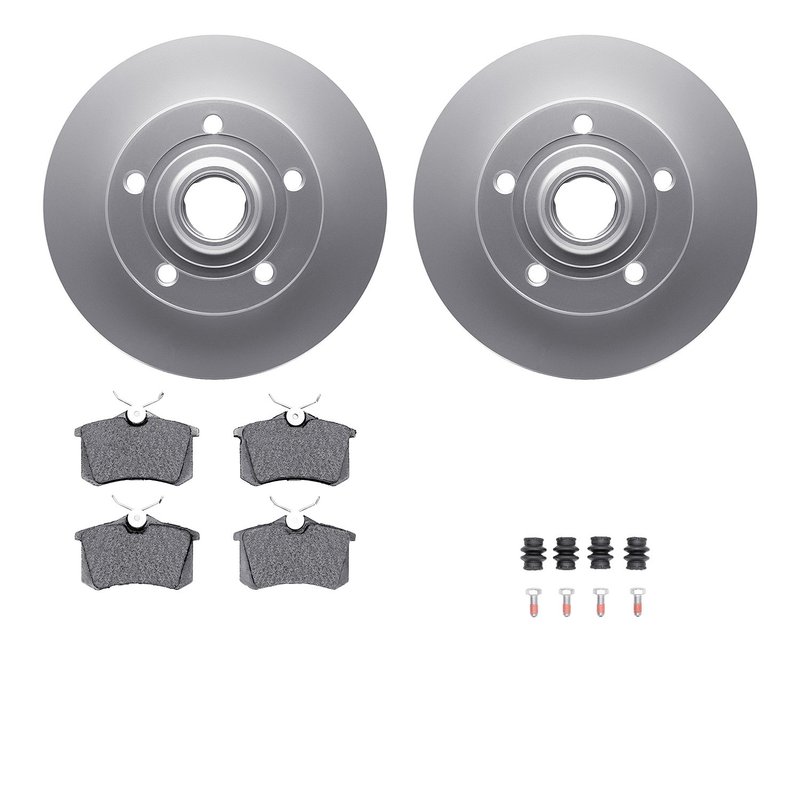 Dynamite Friction 4612-73001 Disc Brake Kit - Rear