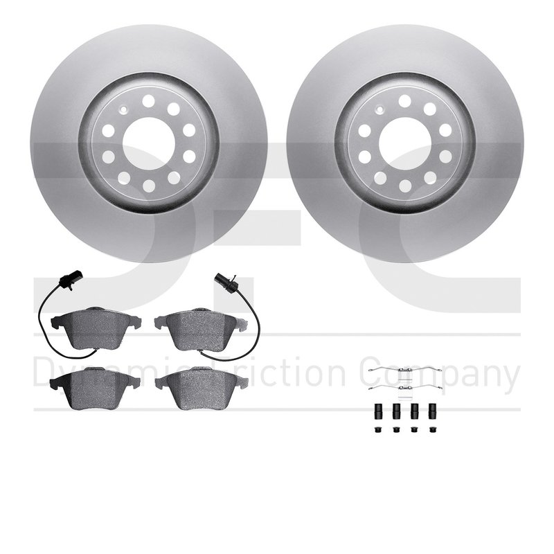 Dynamite Friction 4612-73018 Disc Brake Kit - Front