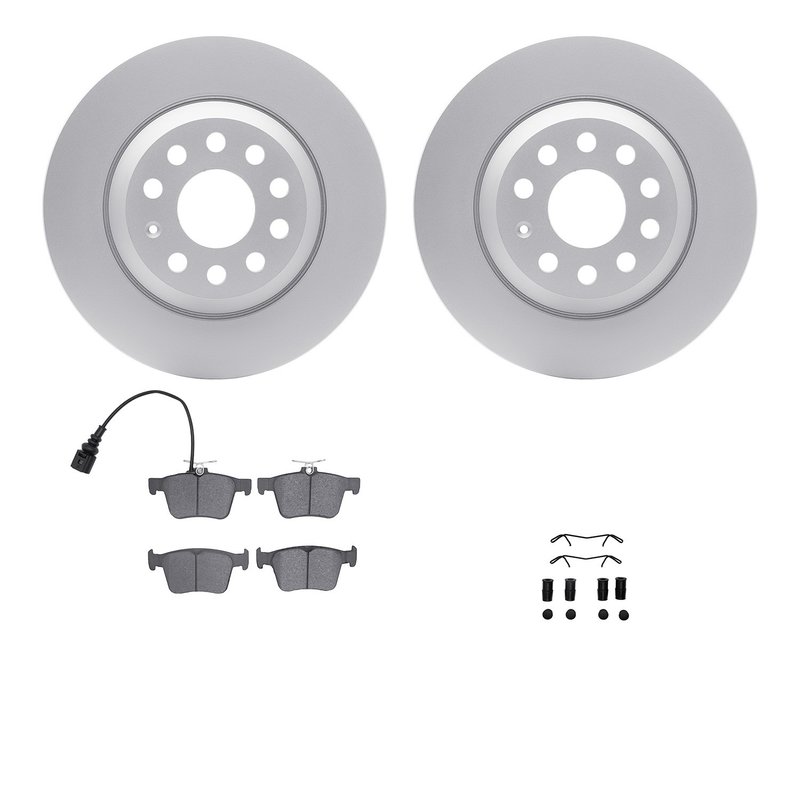 Dynamite Friction 4612-73053 Disc Brake Kit - Rear
