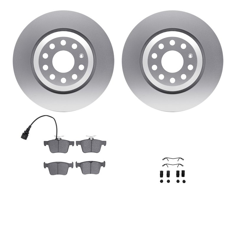 Dynamite Friction 4612-74022 Disc Brake Kit - Rear