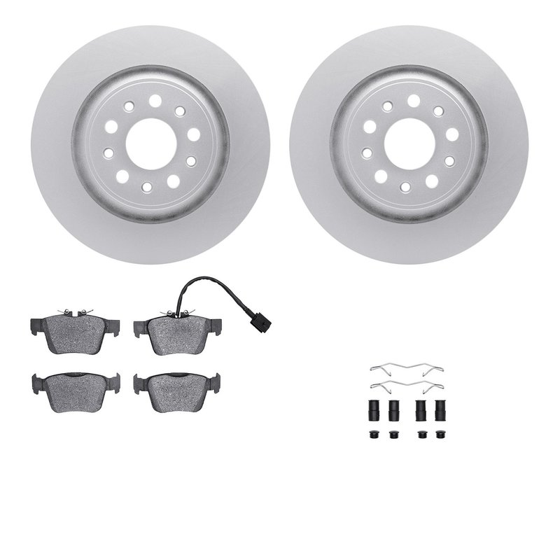 Dynamite Friction 4612-79001 Disc Brake Kit - Rear