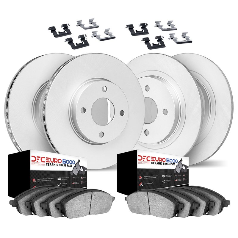 Dynamite Friction 4614-12803 Disc Brake Kit - Front and Rear