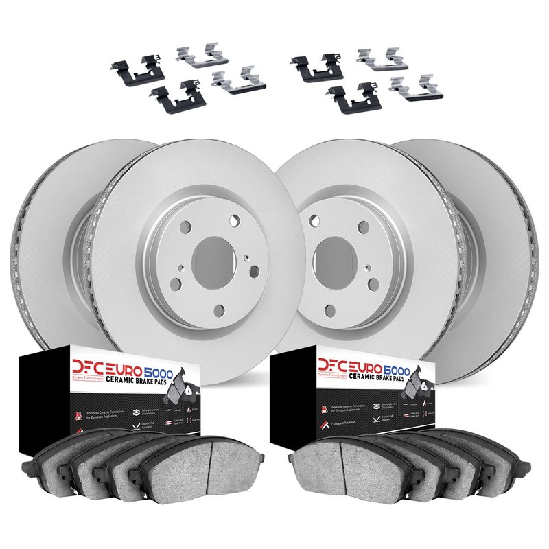 Dynamite Friction 4614-73005 Disc Brake Kit - Front and Rear