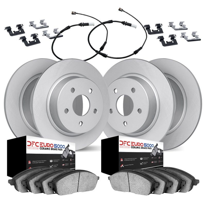 Dynamite Friction 4624-10164 Disc Brake Kit - Front and Rear