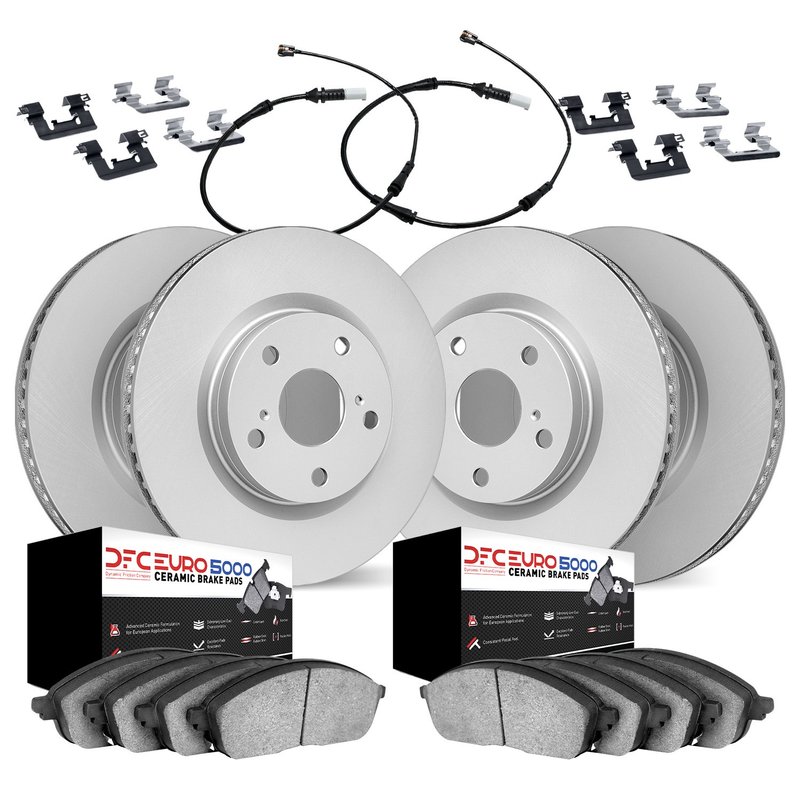 Dynamite Friction 4624-10550 Disc Brake Kit - Front and Rear