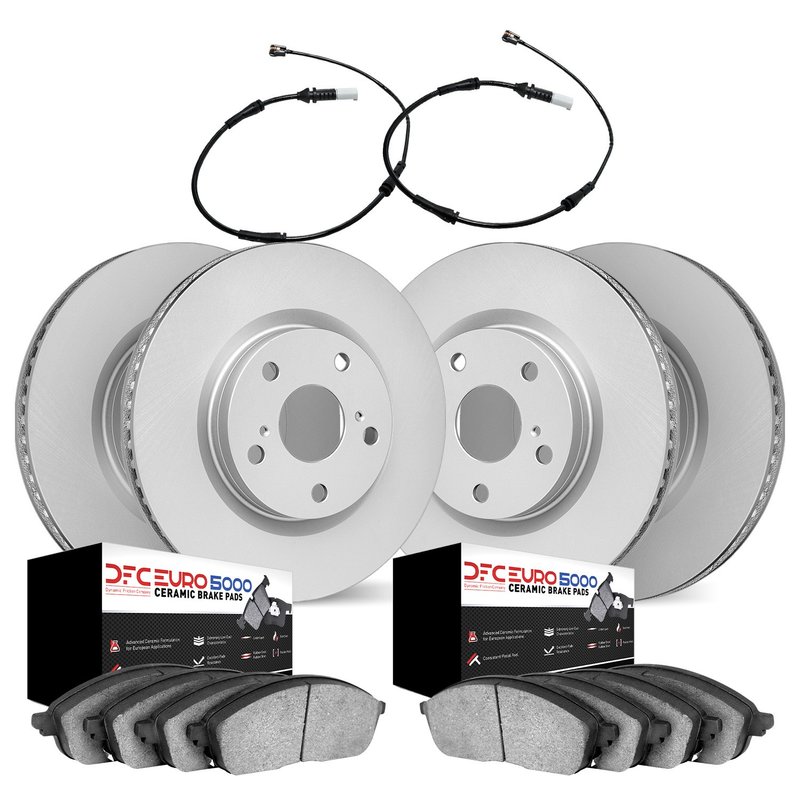 Dynamic Friction 4634-10200 Disc Brake Kit - Front and Rear