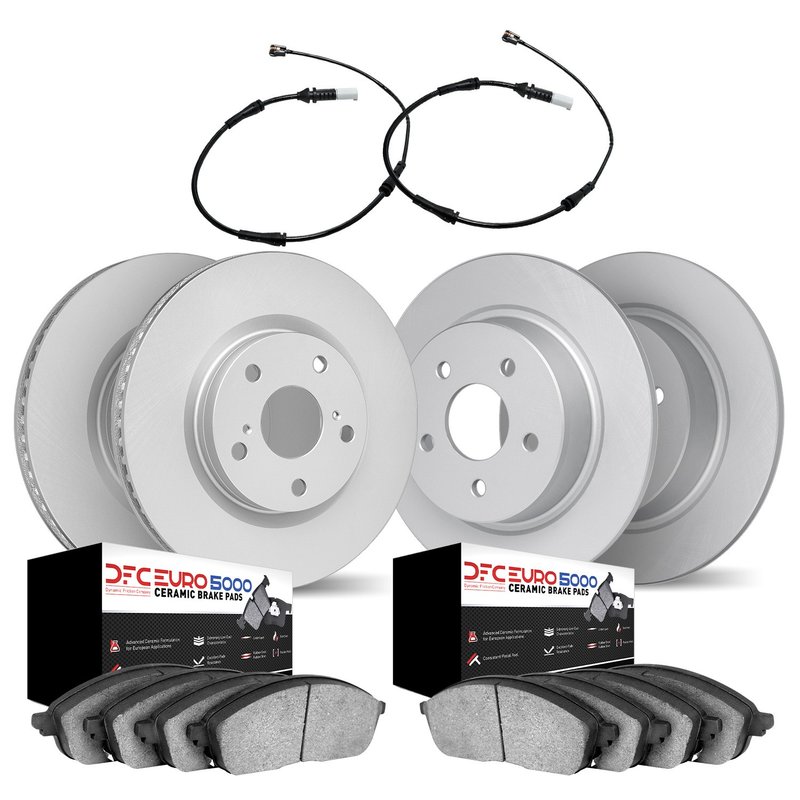 Dynamite Friction 4634-12533 Disc Brake Kit - Front and Rear