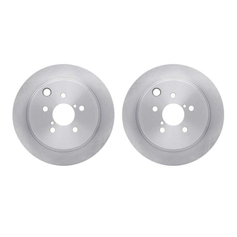 Dynamite Friction 6002-13027 Disc Brake Rotor Set - Rear