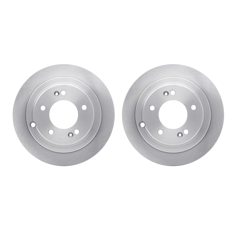 Dynamic Friction 6002-21017 Disc Brake Rotor Set - Rear