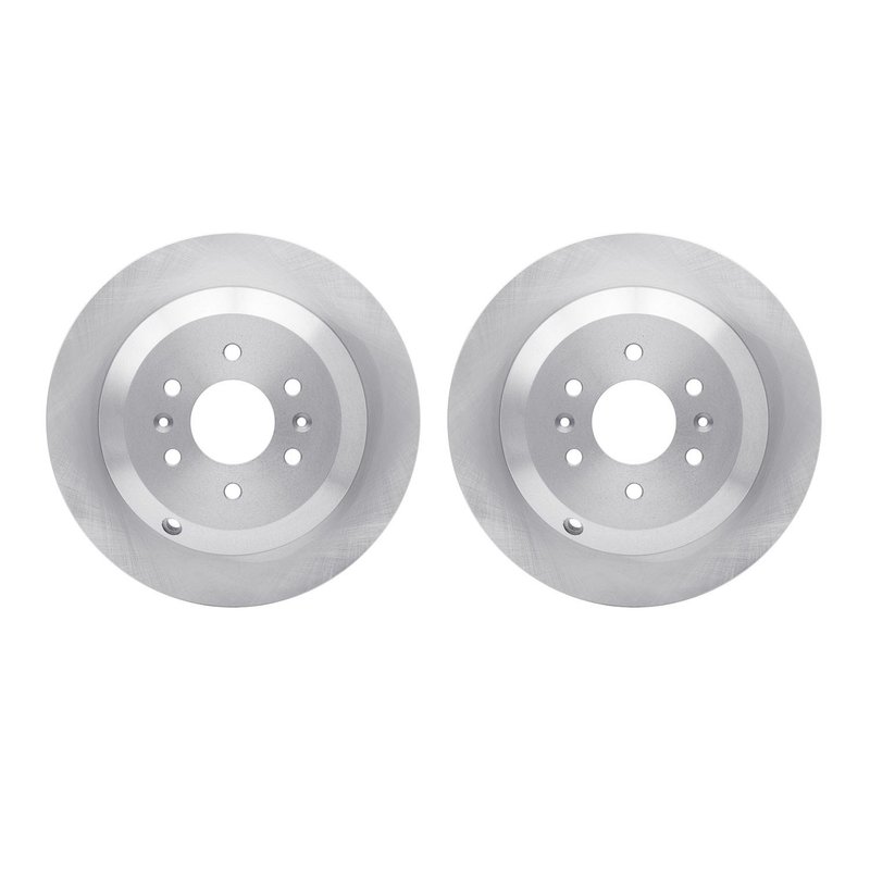 Dynamite Friction 6002-21027 Disc Brake Rotor Set - Rear