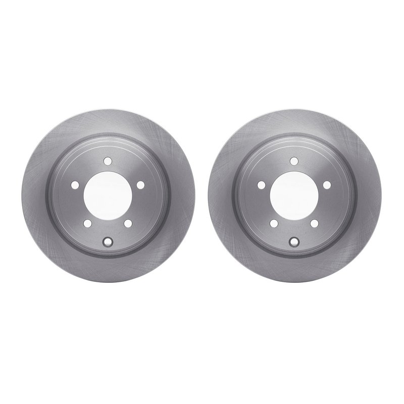 Dynamite Friction 6002-39024 Disc Brake Rotor Set - Rear