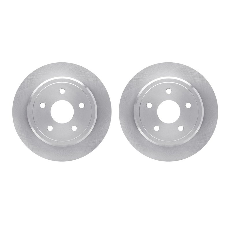 Dynamite Friction 6002-42001 Disc Brake Rotor Set - Rear
