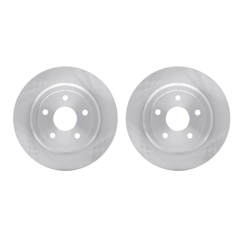 Dynamite Friction 6002-42004 Disc Brake Rotor Set - Rear