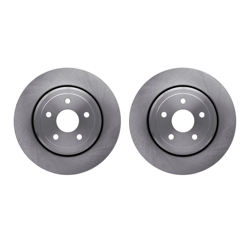 Dynamite Friction 6002-42008 Disc Brake Rotor Set - Rear