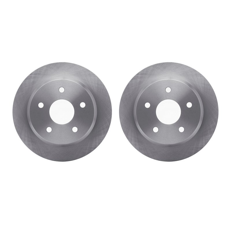 Dynamite Friction 6002-42025 Disc Brake Rotor Set - Rear