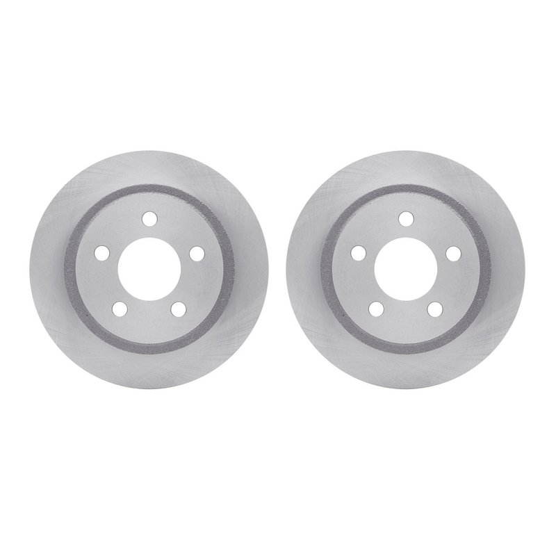 Dynamite Friction 6002-42028 Disc Brake Rotor Set - Rear