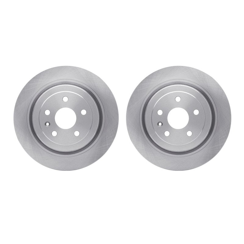 Dynamite Friction 6002-46024 Disc Brake Rotor Set - Rear