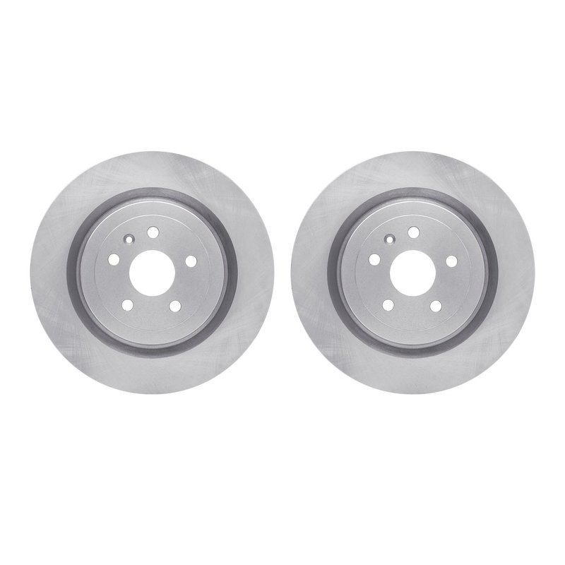 Dynamite Friction 6002-47036 Disc Brake Rotor Set - Rear