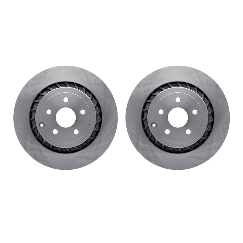 Dynamite Friction 6002-47043 Disc Brake Rotor Set - Rear