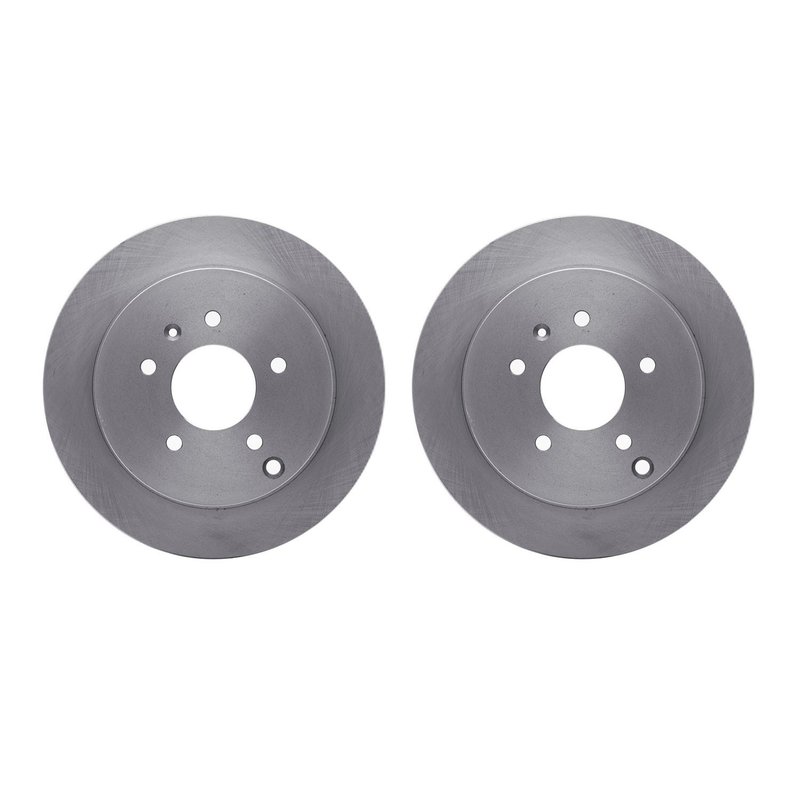 Dynamite Friction 6002-47059 Disc Brake Rotor Set - Rear