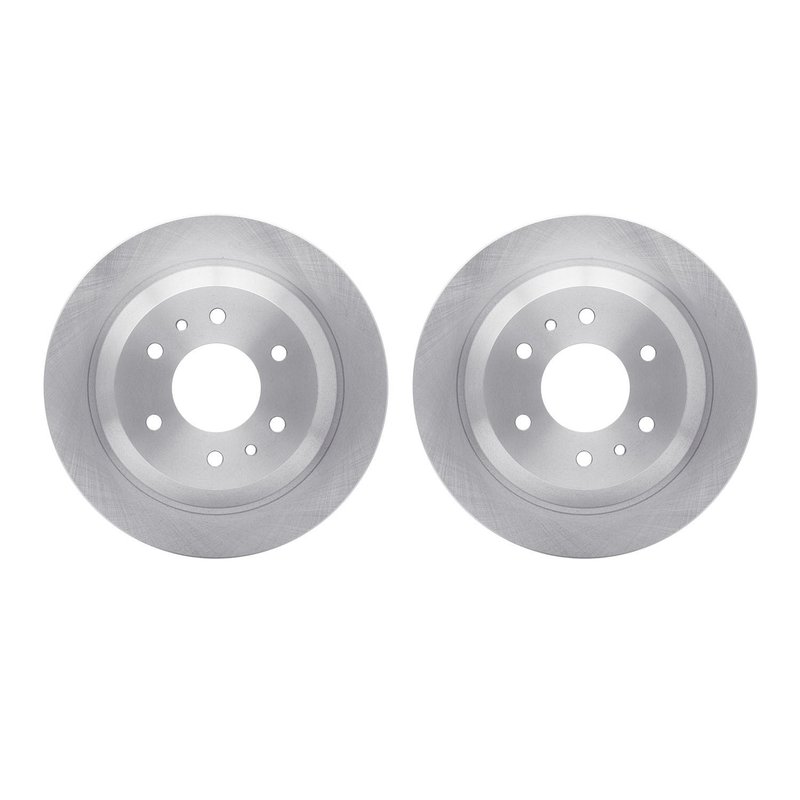 Dynamite Friction 6002-48045 Disc Brake Rotor Set - Rear