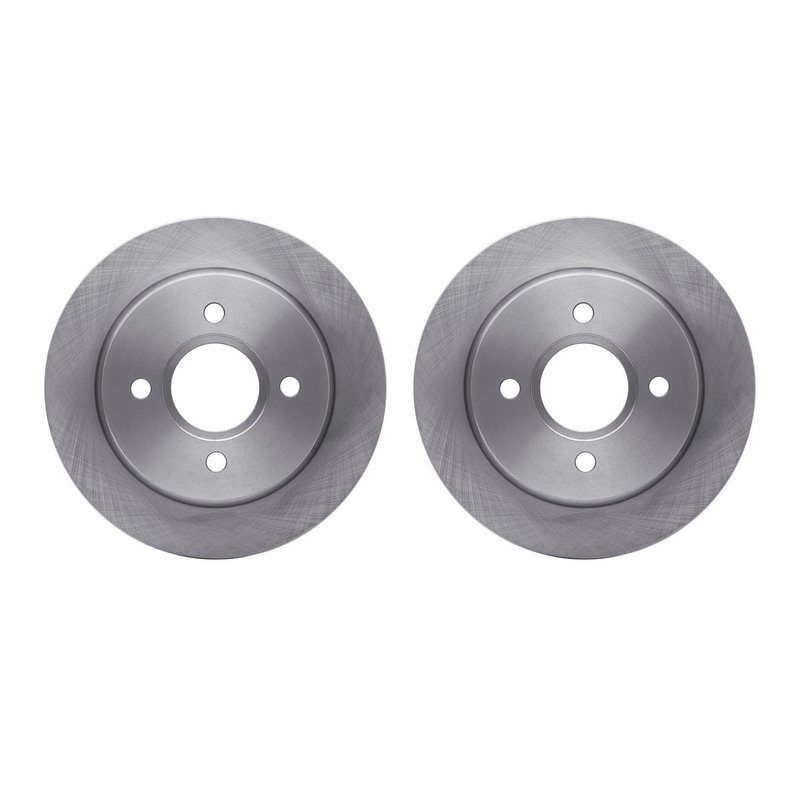 Dynamite Friction 6002-54045 Disc Brake Rotor Set - Rear