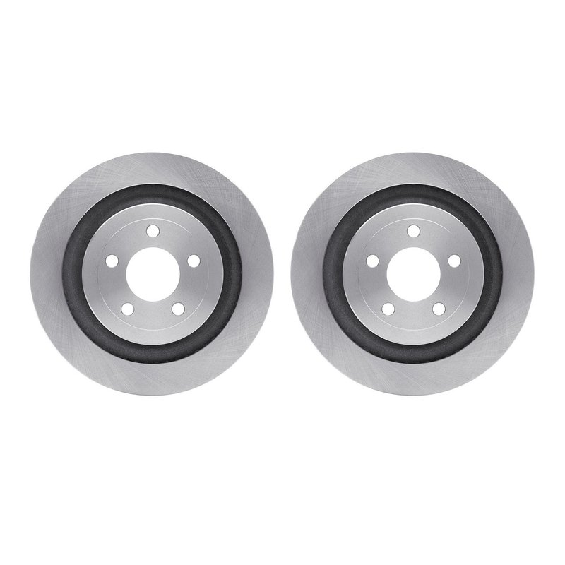 Dynamite Friction 6002-54068 Disc Brake Rotor Set - Rear