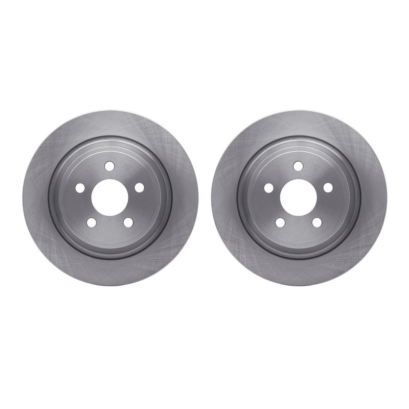 Dynamite Friction 6002-55005 Disc Brake Rotor Set - Rear