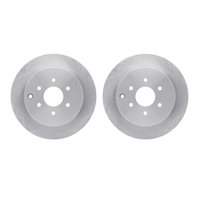 Dynamite Friction 6002-67086 Disc Brake Rotor Set - Rear