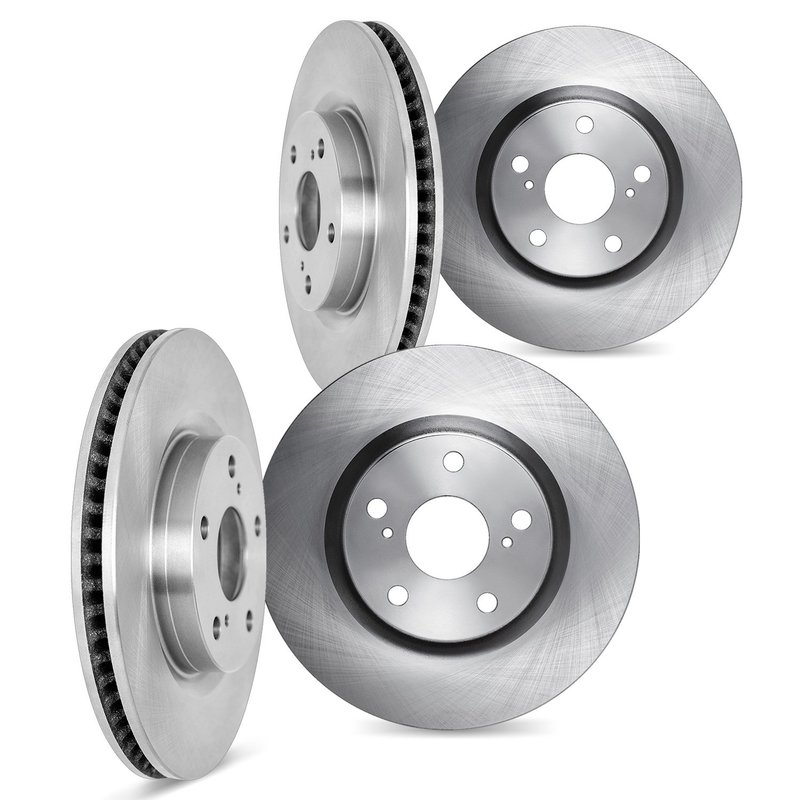 Dynamite Friction 6004-02011 Disc Brake Rotor Set - Front and Rear