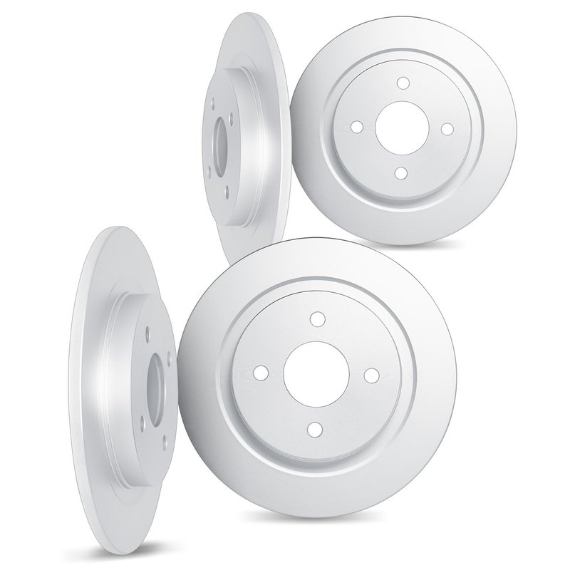 Dynamite Friction 6004-16001 Disc Brake Rotor Set - Front and Rear