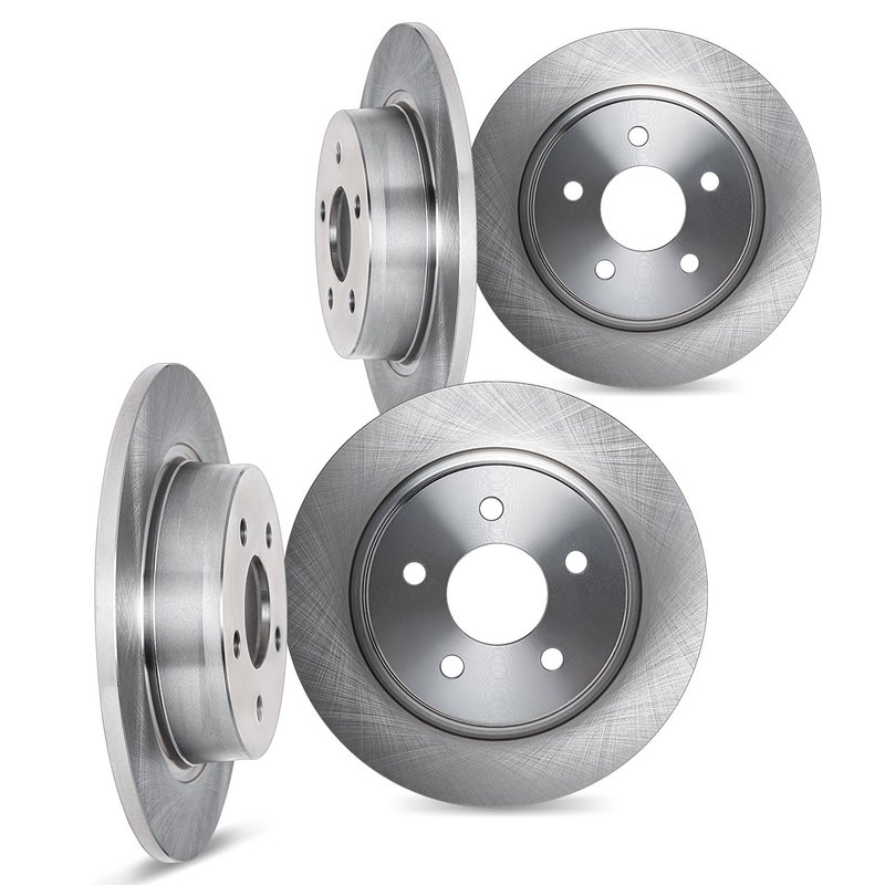 Dynamite Friction 6004-31034 Disc Brake Rotor Set - Front and Rear