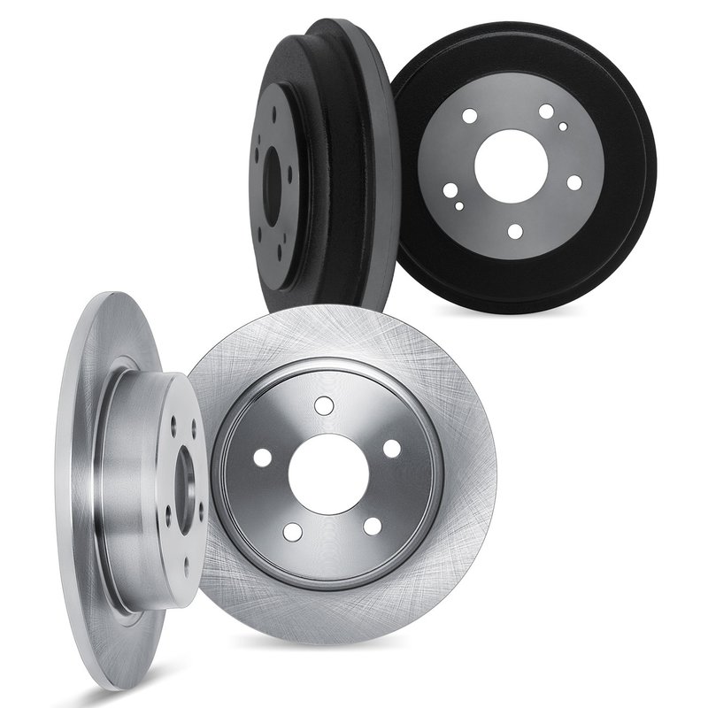 Dynamite Friction 6004-47061 Disc Brake Kit - Front and Rear