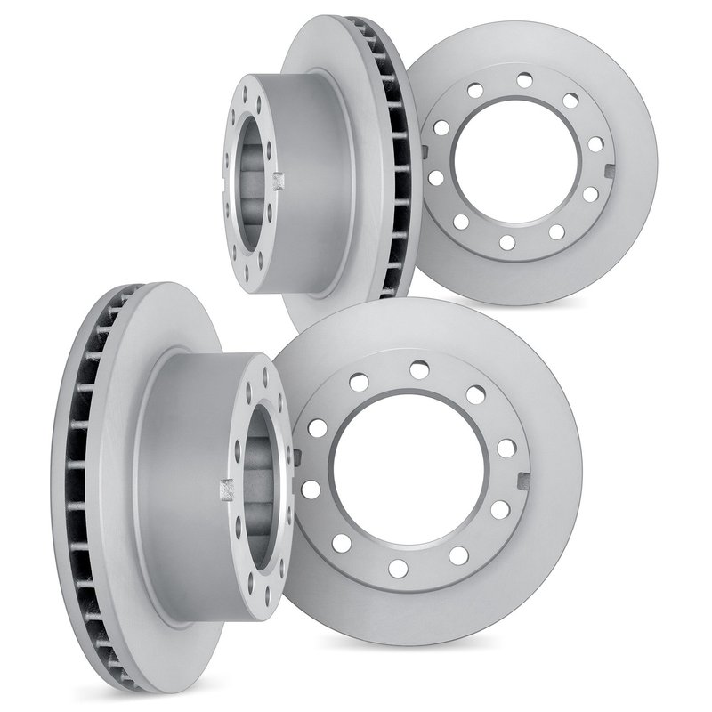 Dynamic Friction 6004-48060 Disc Brake Rotor Set - Front and Rear