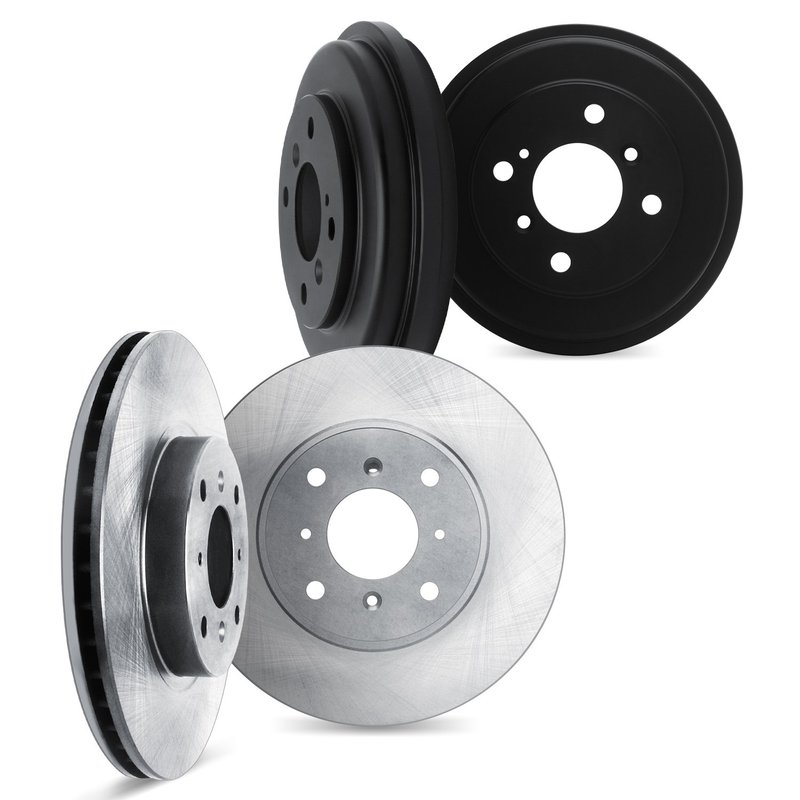 Dynamite Friction 6004-54003 Disc Brake Kit - Front and Rear