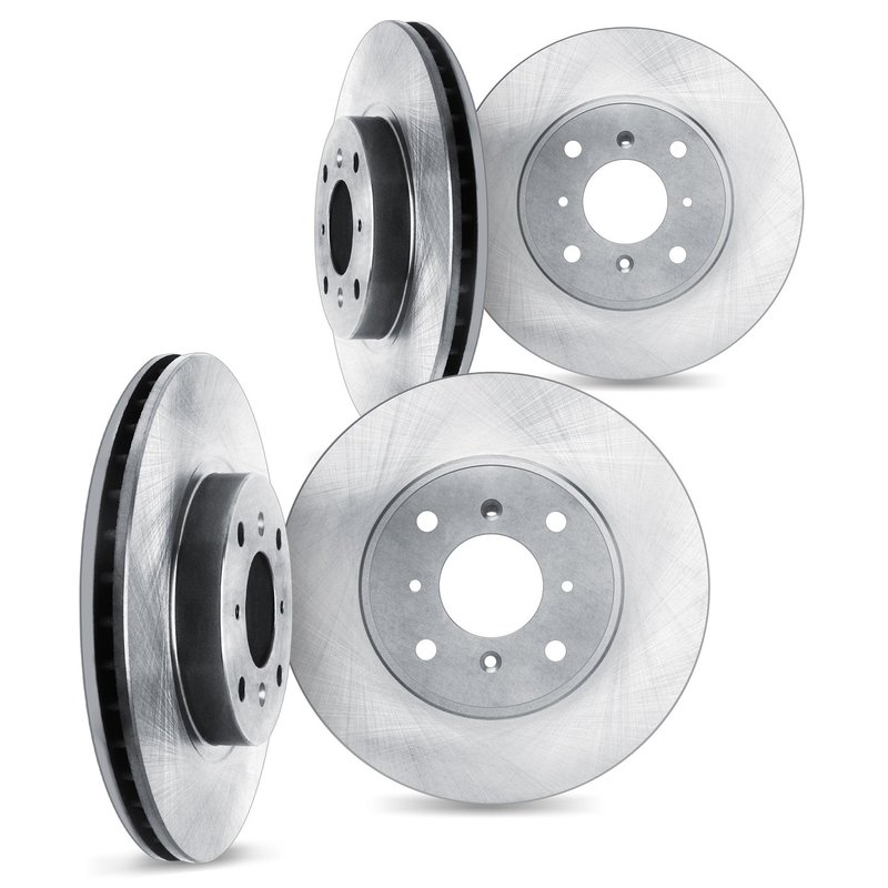 Dynamite Friction 6004-54074 Disc Brake Rotor Set - Front and Rear